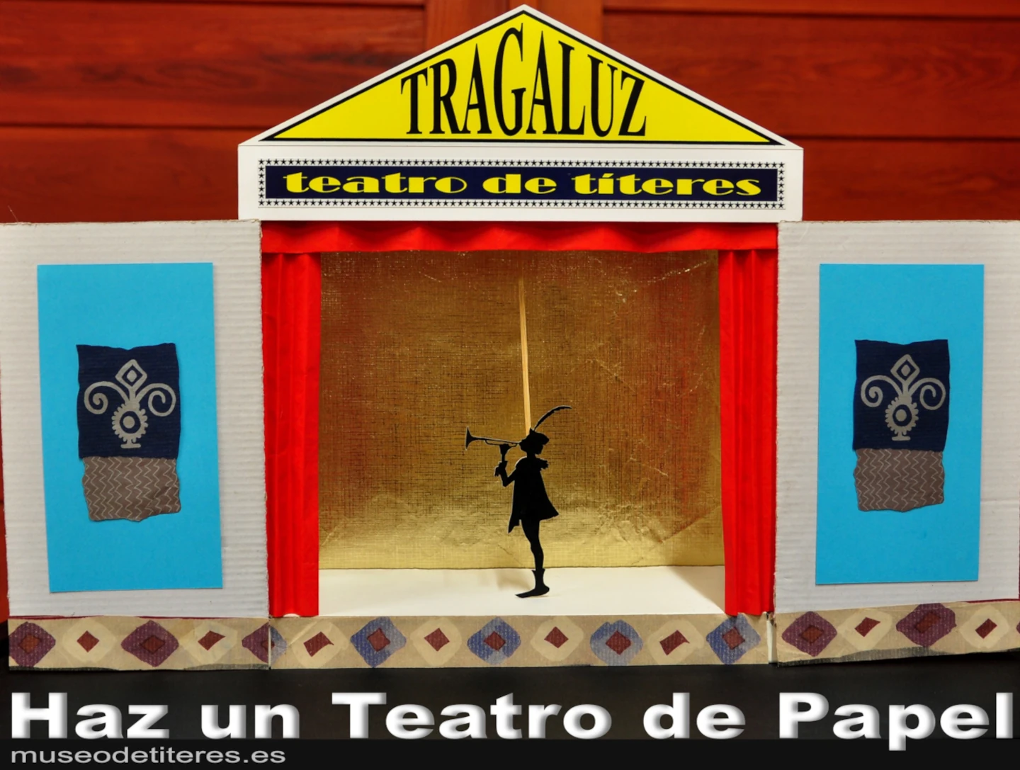 Haz un Teatro de Papel taller para hacer en familia